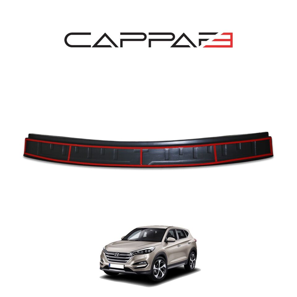 Hyundai Tucson 2018-2020 Yıl Arası Arka Tampon Eşiği Parlak