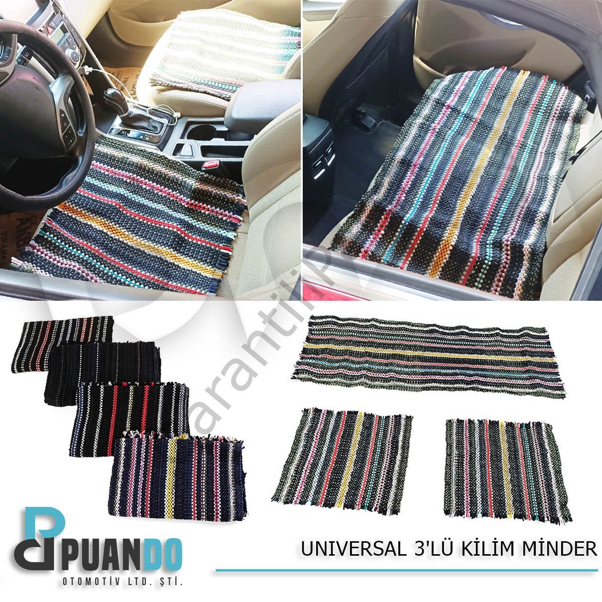 3 LU KILIM MINDER SERME