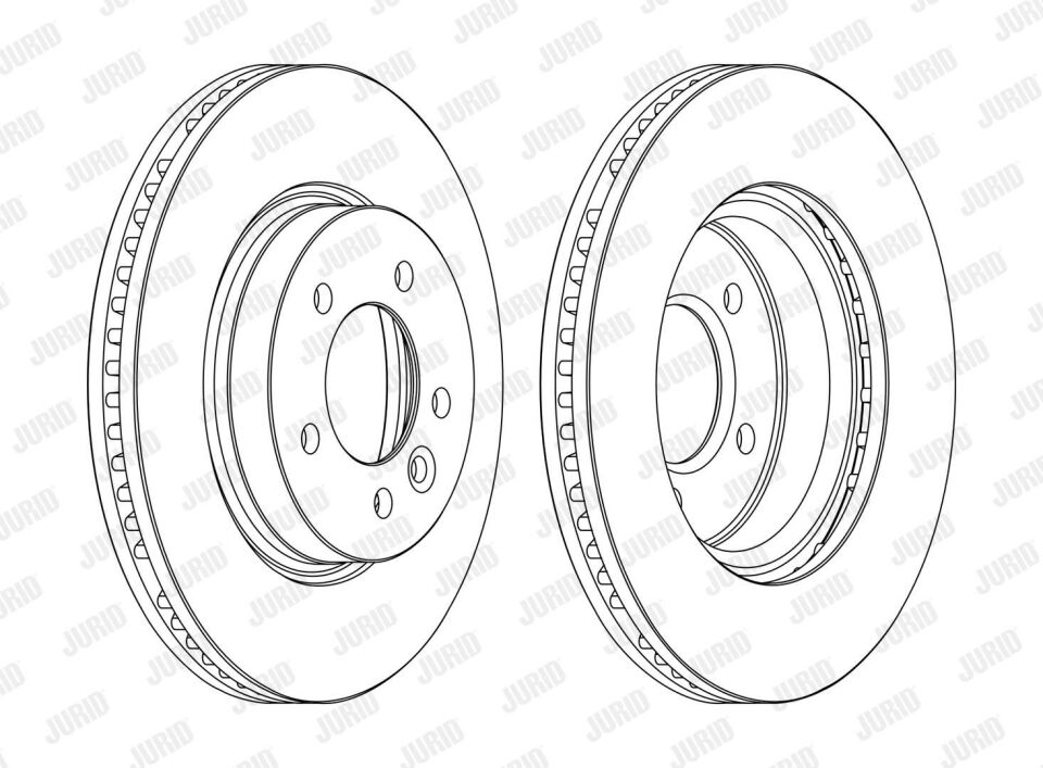 BMW LAND ROVER RANGE ROVER DISCOVERY III-IV SPORT 04-13 FREN DISKI ÖN SDB000604 JURID 2'li Paket