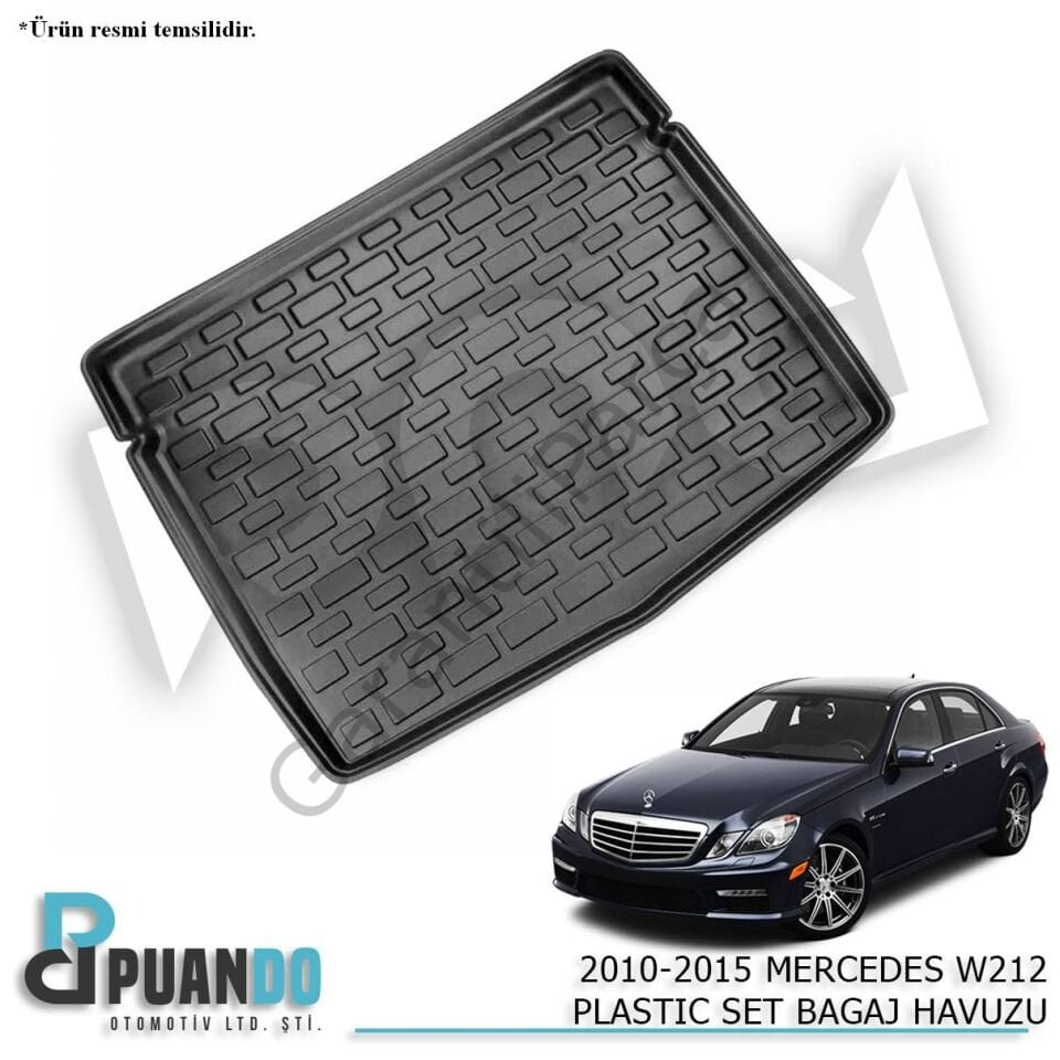 2010-2015 MERCEDES W212 PLASTIC SET BAGAJ HAVUZU