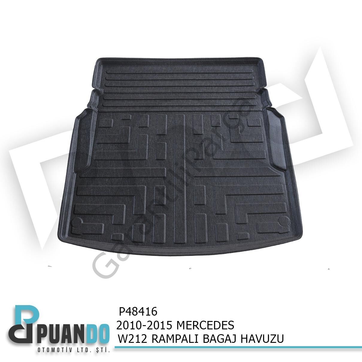 2010-2015 MERCEDES W212 RAMPALI BAGAJ HAVUZU