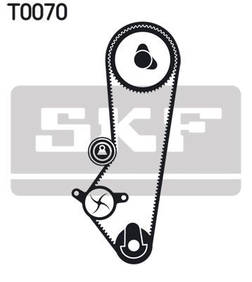 FORD ESCORT-CL 92- TRIGER SETI 91SM 6268 BA/84SM 6K254 CA GATES