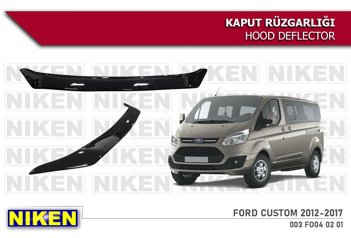 FORD CUSTOM 2012-2017 KAPUT RÜZGARLIĞI ECO