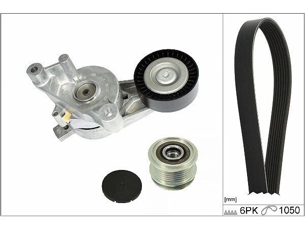 VOLKSWAGEN GOLF5-CADDY-PASSAT-T5-A3-A4 04- V KAYIS SETI 03G903315C INA