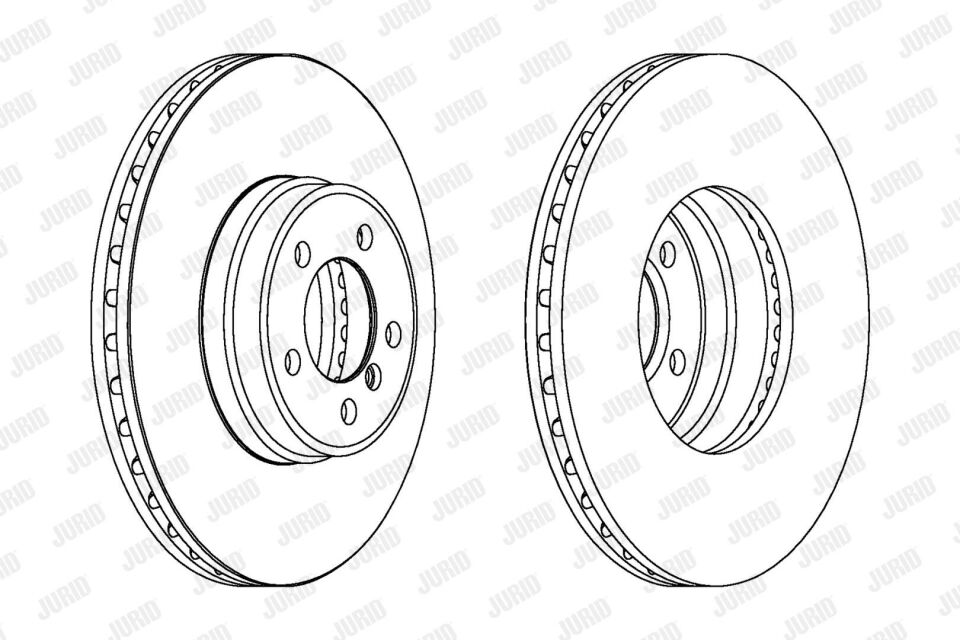 BMW LAND ROVER RANGE ROVER III 02-12 FREN DISKI ÖN SDB000200 JURID 2'li Paket