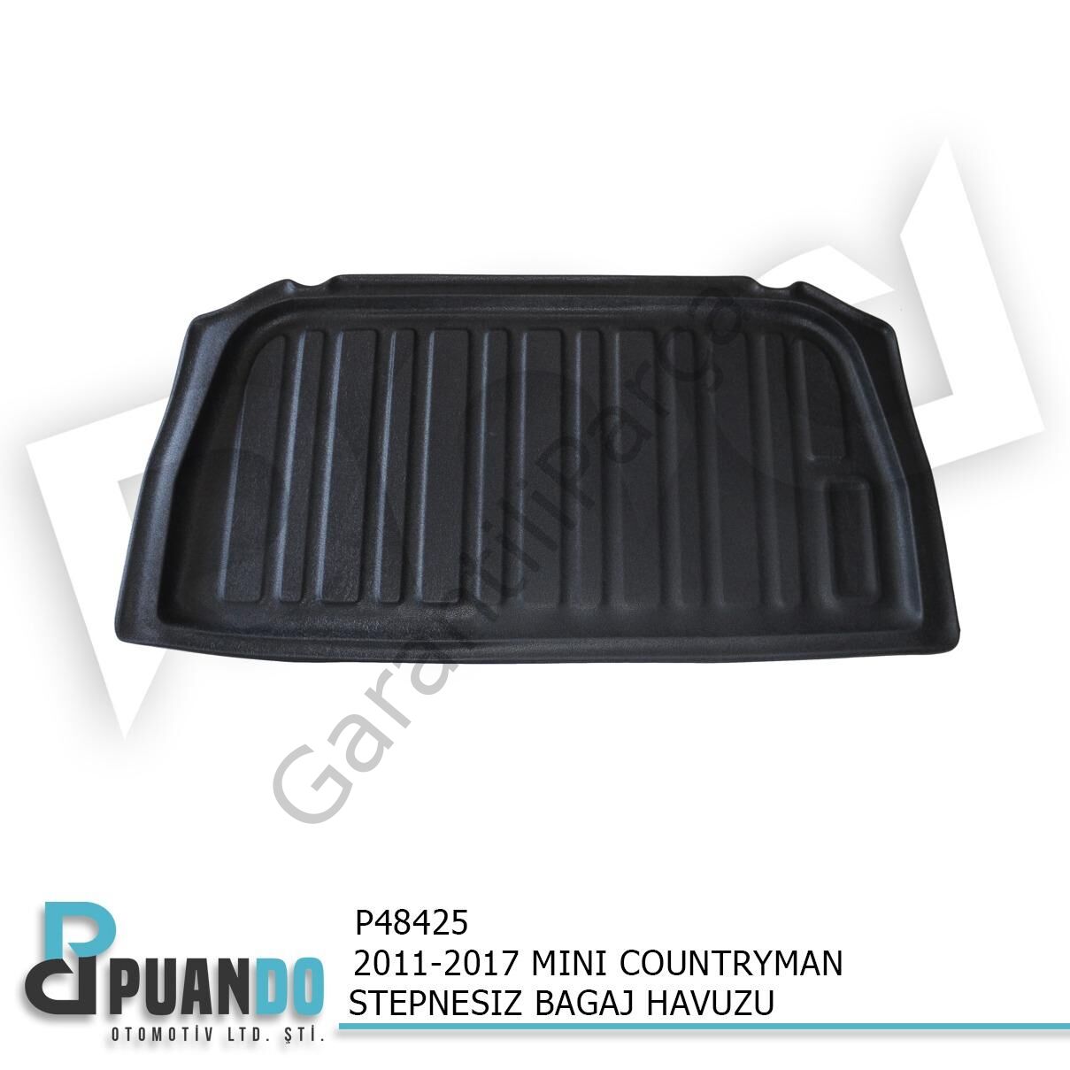 2011-2017 MINI COUNTRYMAN STEPNESIZ BAGAJ HAVUZU