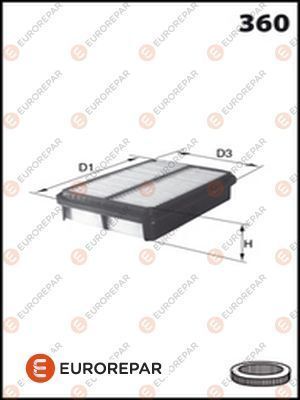 OPEL SPARK M200 05-10 HAVA FILTRESI 96591485 EUROREPAR