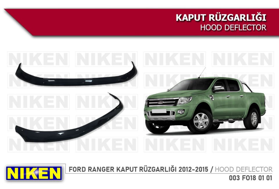 FORD RANGER KAPUT RÜZGARLIĞI 2012-2015