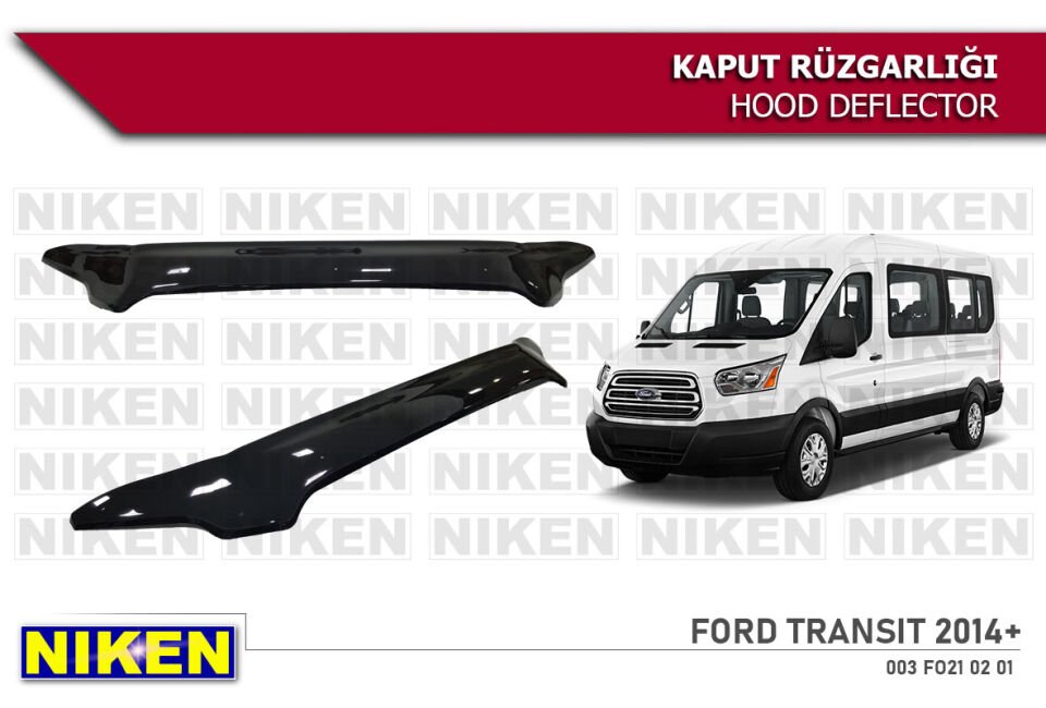 FORD TRANSIT KAPUT RÜZGARLIĞI 2014-2019