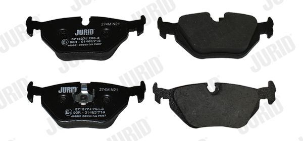 BMW E36-E46 99-05 FREN BALATASI ARKA 34216778168 JURID