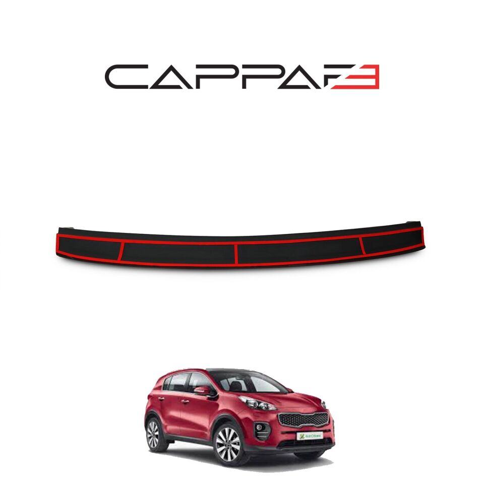 Kia Sportage 2019-2021 Yılı Aralığı Uyumlu Arka Tampon Eşiği Mat