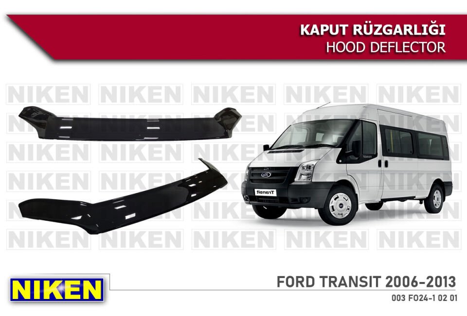 FORD TRANSIT 2006-2013 KAPUT RÜZGARLIĞI ECO