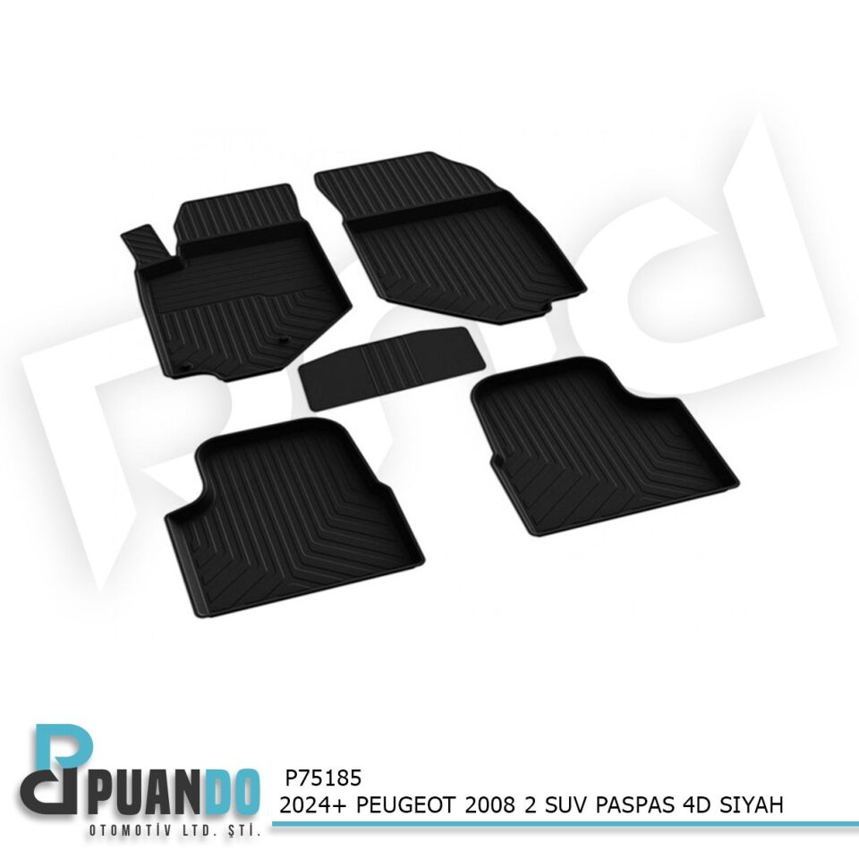 2024+ PEUGEOT 2008 2 SUV PASPAS 4D SIYAH