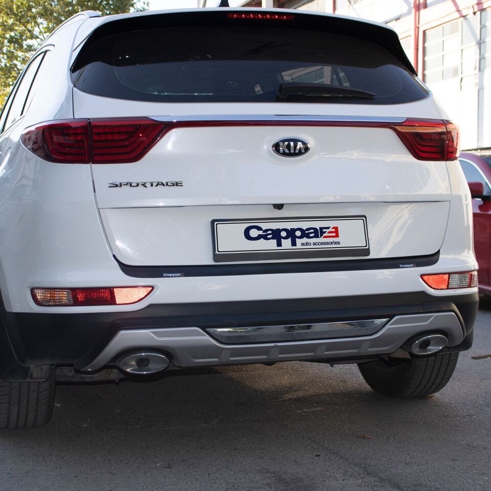 Kia Sportage 2016-2019 Yılları Arası Uyumlu Arka Tampon Eşiği Mat