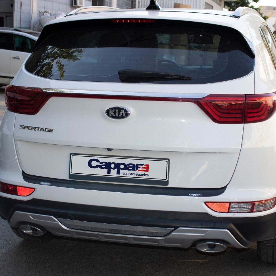 Kia Sportage 2016-2019 Yılları Arası Uyumlu Arka Tampon Eşiği Mat