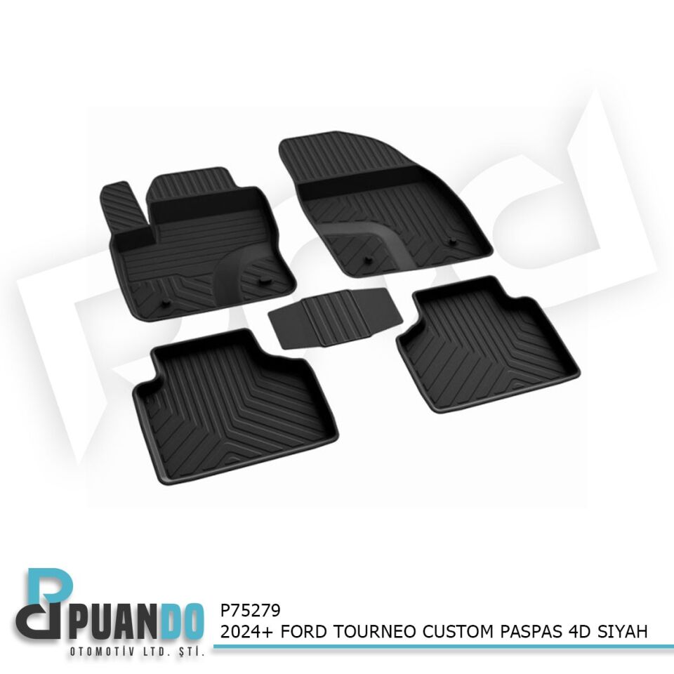 2024+ FORD TOURNEO CUSTOM PASPAS 4D SIYAH