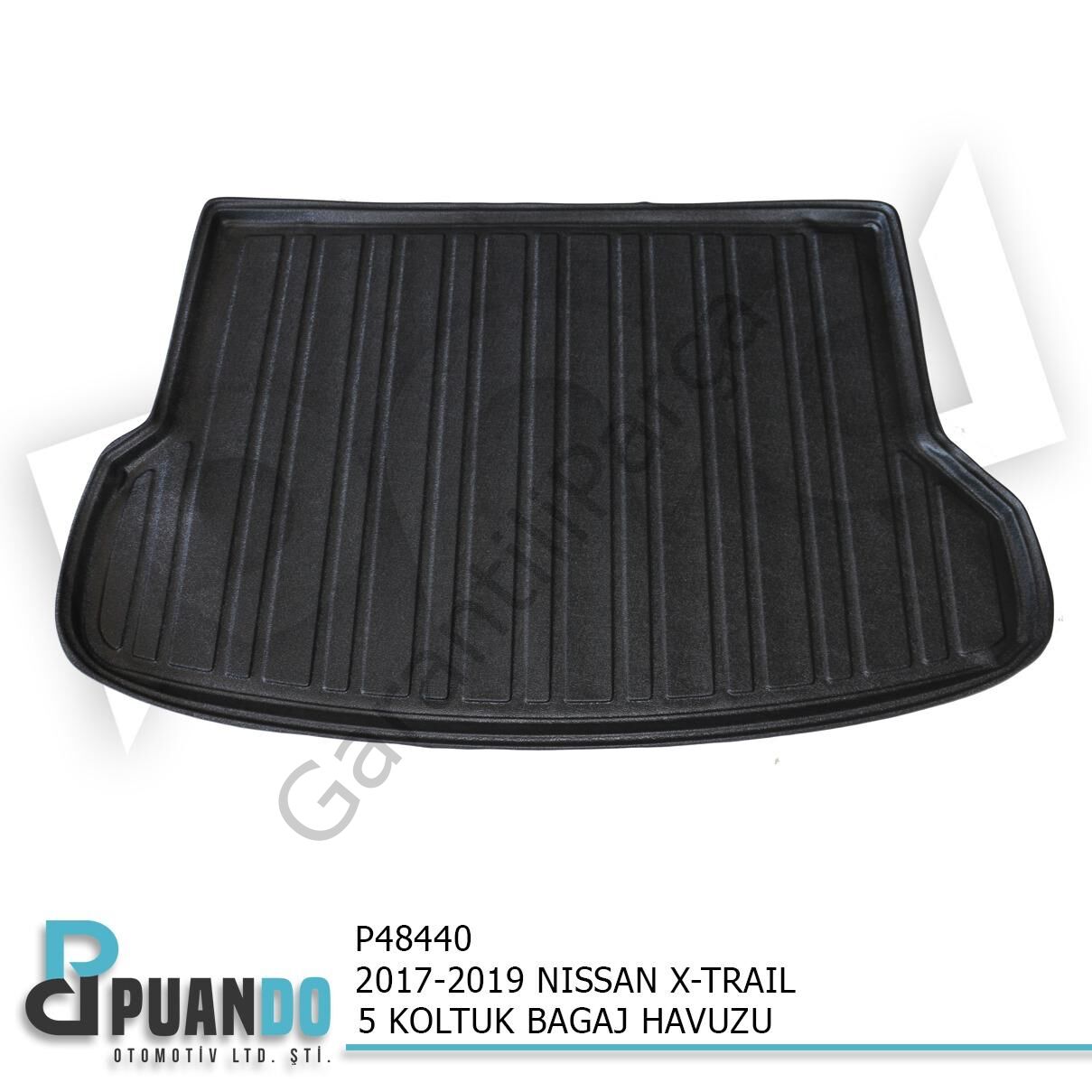 2017-2019 NISSAN X-TRAIL 5 KOLTUK BAGAJ HAVUZU