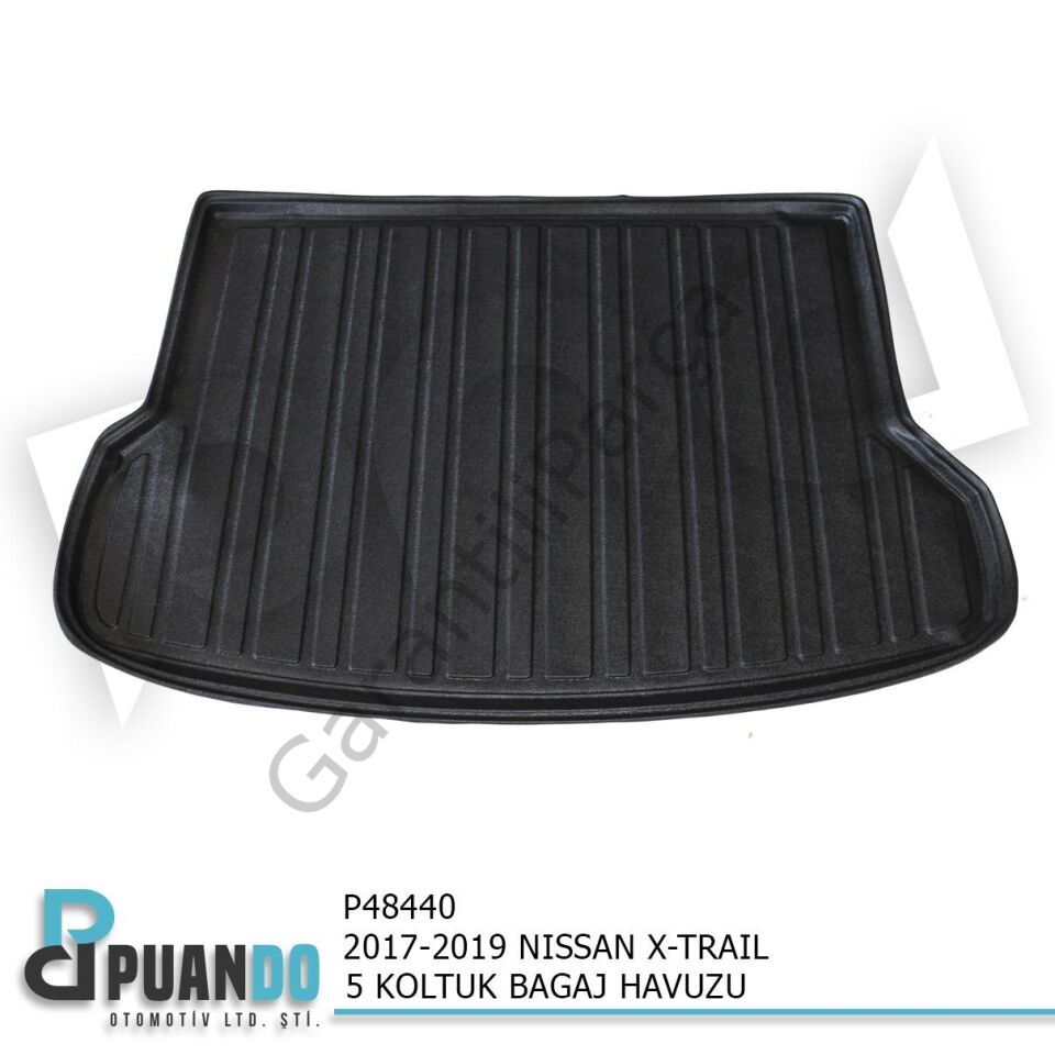 2017-2019 NISSAN X-TRAIL 5 KOLTUK BAGAJ HAVUZU