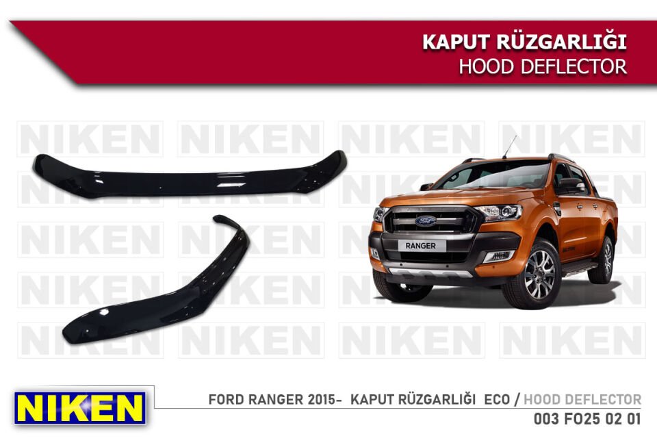 FORD RANGER 2015- KAPUT RÜZGARLIĞI