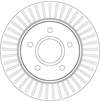 FIAT FREEMONT-CHRYSLER GRAND VOYAGER 11- FREN DISKI ÖN K04779783AB TRW