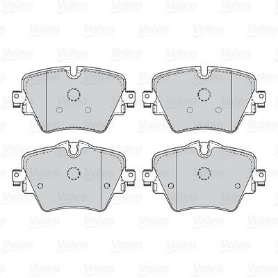 BMW X1 F48/X2 F39/X3 G01-F97-G08/X4 G02-F98/Z4 RoadsterG29 Fren Balatası Ön Valeo 670470-34106860019