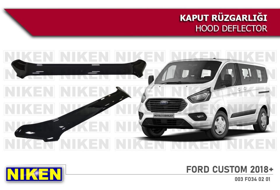 FORD CUSTOM 2018-2023 KAPUT RÜZGARLIĞI ECO