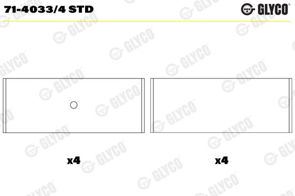 FIAT ALBEA/DOBLO/FIORINO/PALIO/LINEA/ASTRA H ASTRA J CORSA C CORSA D 04- KOL YATAK 71732995 GLYCO