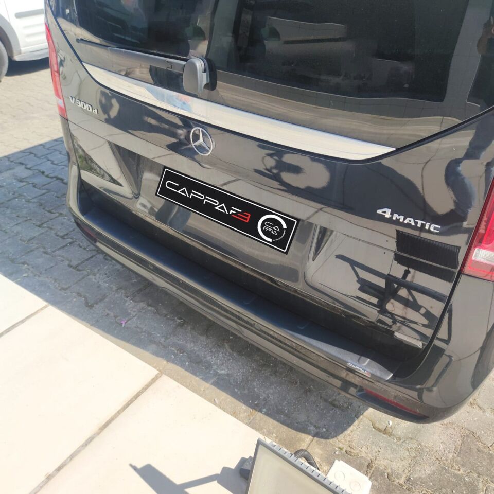 Mercedes V-Class 2019- Yılı ve Sonrası Uyumlu Arka Tampon Eşiği Mat