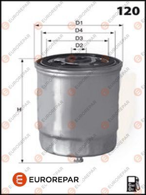 VOLKSWAGEN PASSAT-GOLF4-BORA-A4-A6 97-00 YAKIT FILTRESI 028127435 EUROREPAR