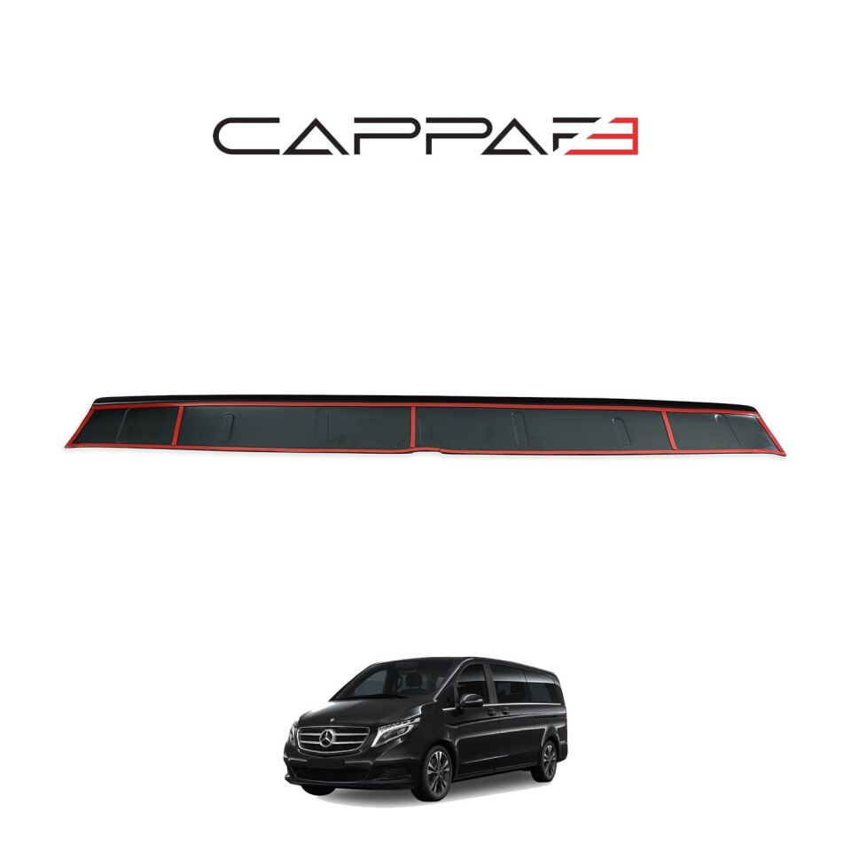 Mercedes V-Class 2019- Yılı ve Sonrası Uyumlu Arka Tampon Eşiği Parlak