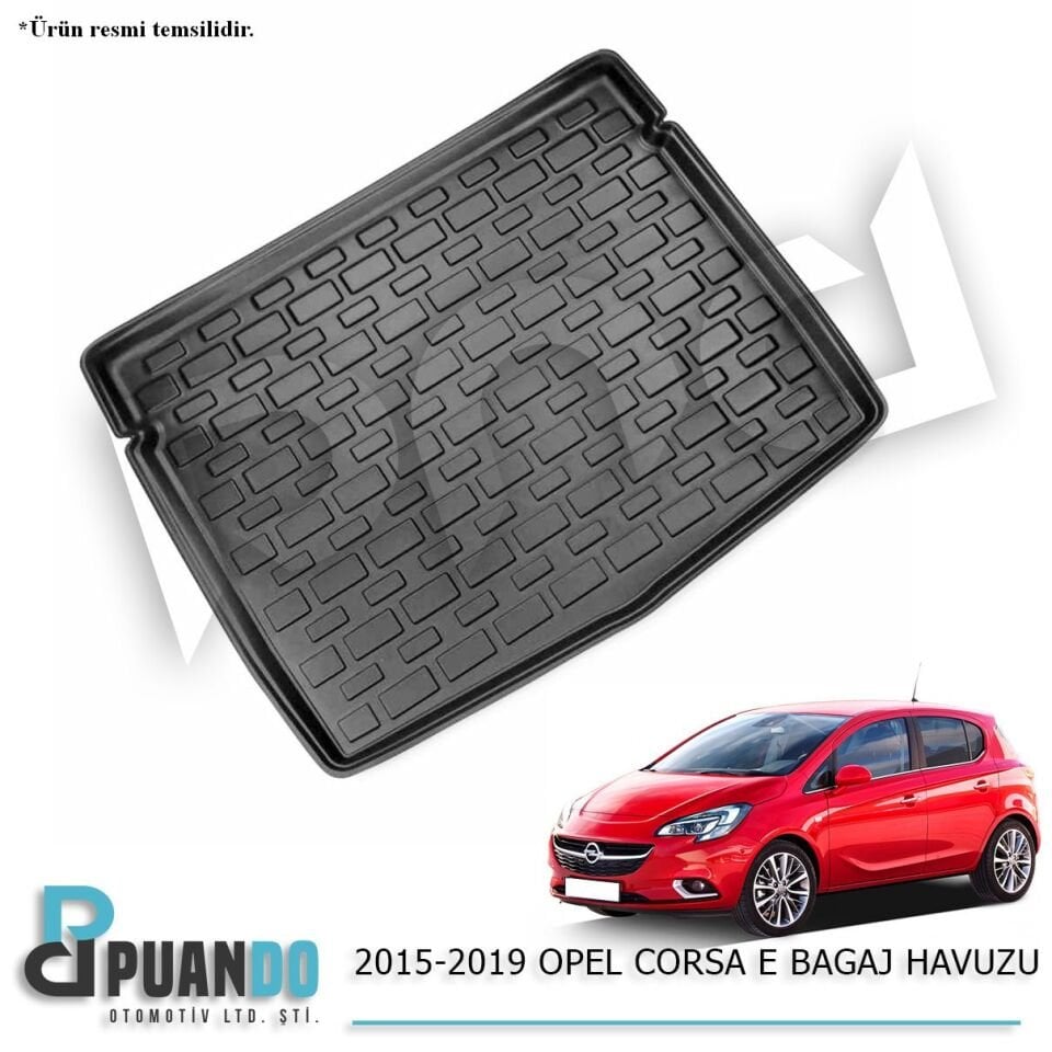 2015-2019 OPEL CORSA E BAGAJ HAVUZU