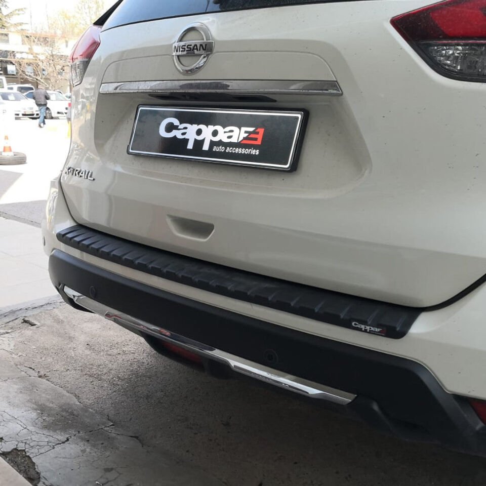 Nissan X-Trail 2017-2021 Yılı Aralığı Uyumlu Arka Tampon Eşiği Mat