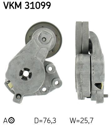 VOLKSWAGEN GOLF5-JETTA-PASSAT-TIGUAN-A3 04-11 V KAYIS GERGISI KOMPLE 03C145299J SKF