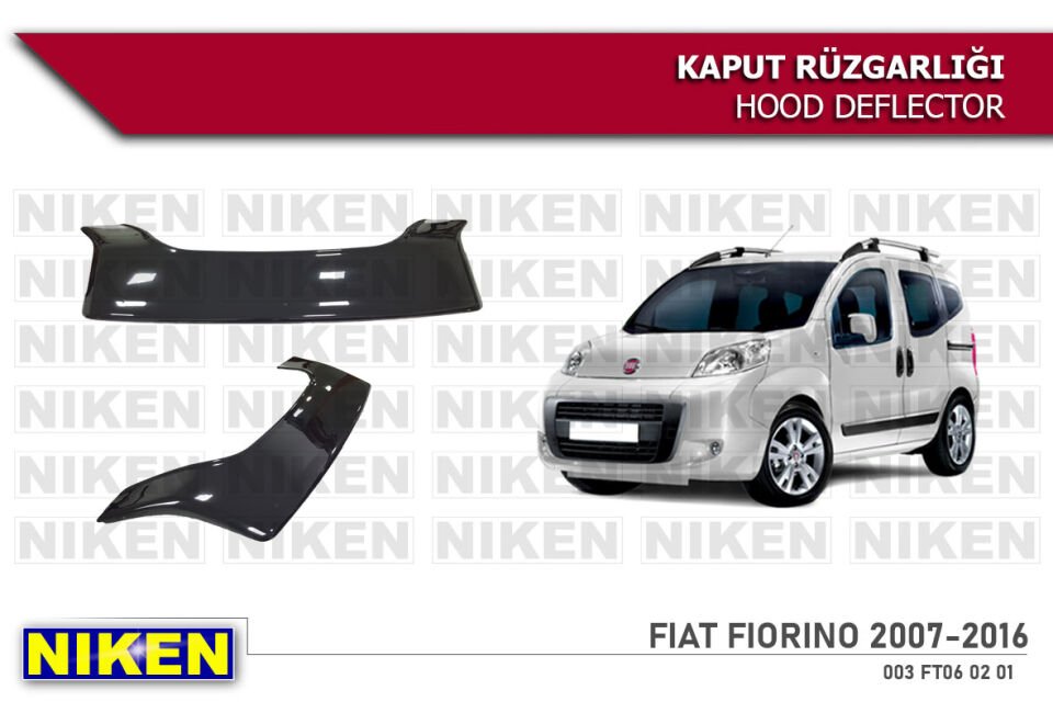 FIAT FIORINO 2007-2016 KAPUT RÜZGARLIĞI ECO