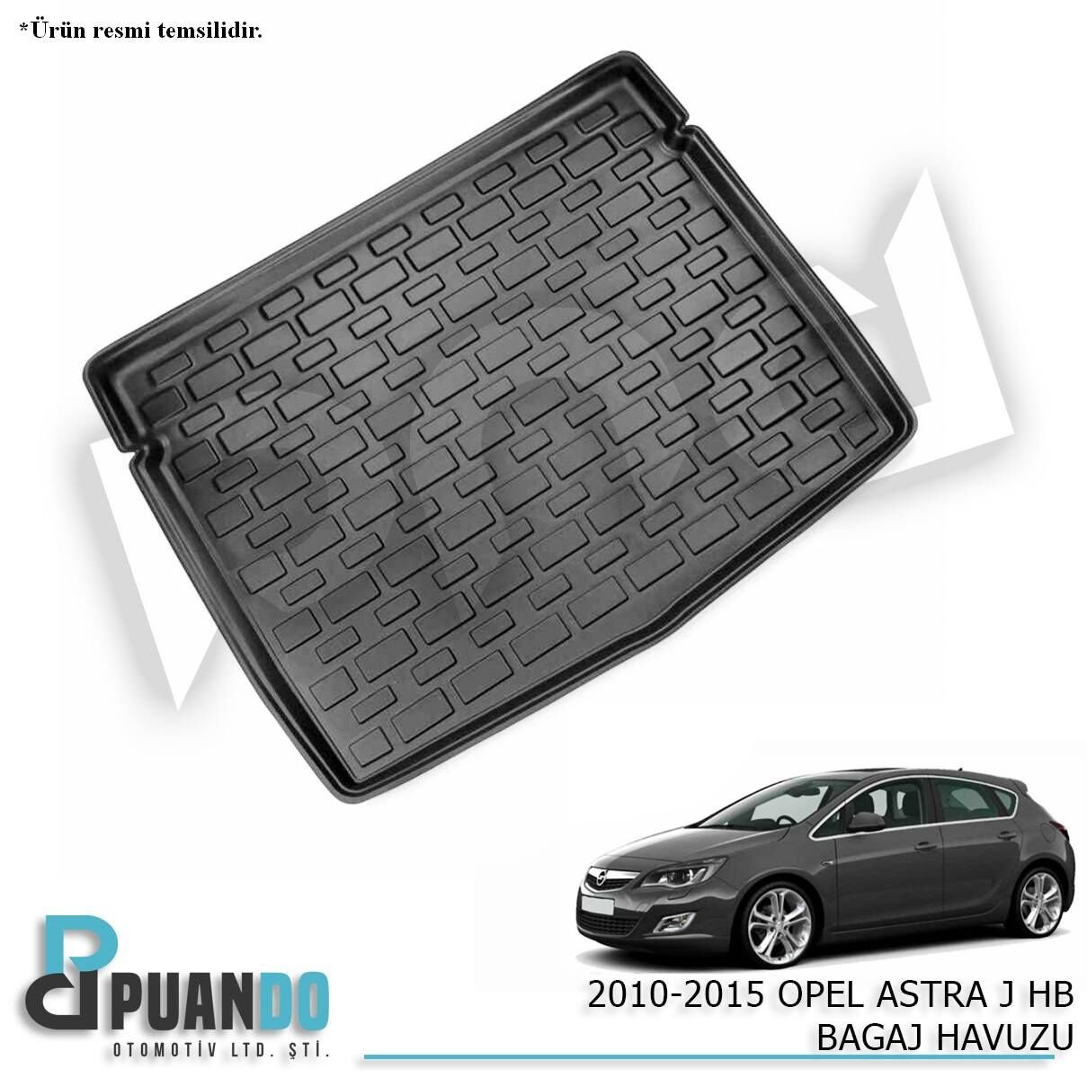 2010-2015 OPEL ASTRA J HB BAGAJ HAVUZU