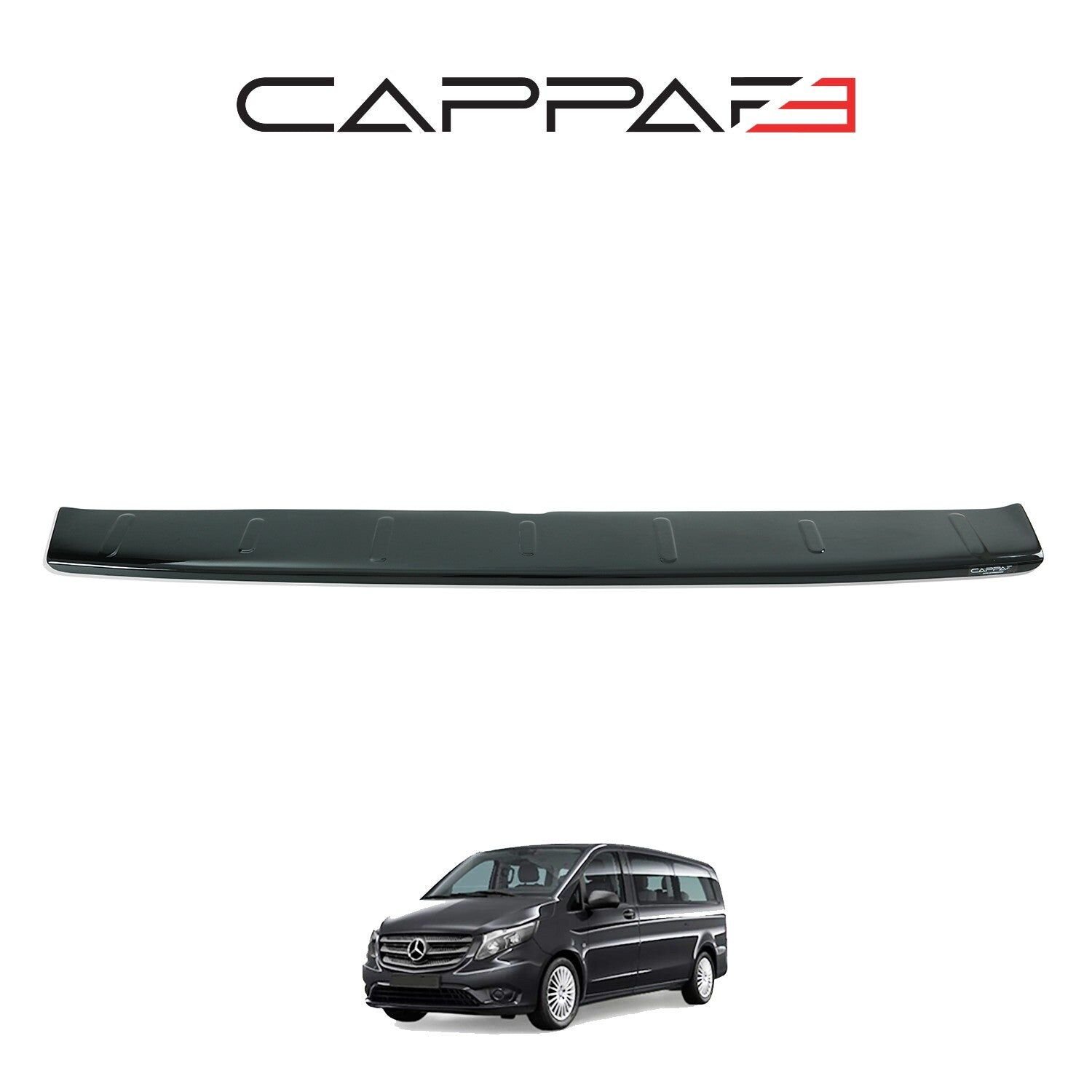 Mercedes Vito 2015-2020 Yıl Aralığı Uyumlu Arka Tampon Eşiği Parlak