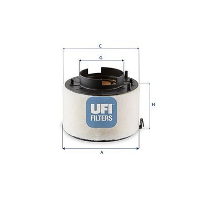 AUDI A4-A5 13-17 HAVA FILTRESI 8K0133843L UFI
