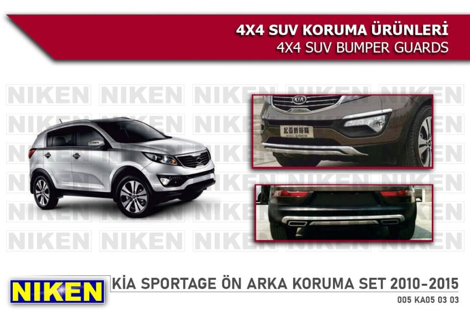 KİA SPORTAGE 2016-2017 ÖN ARKA KORUMA (SPT-ZP001)