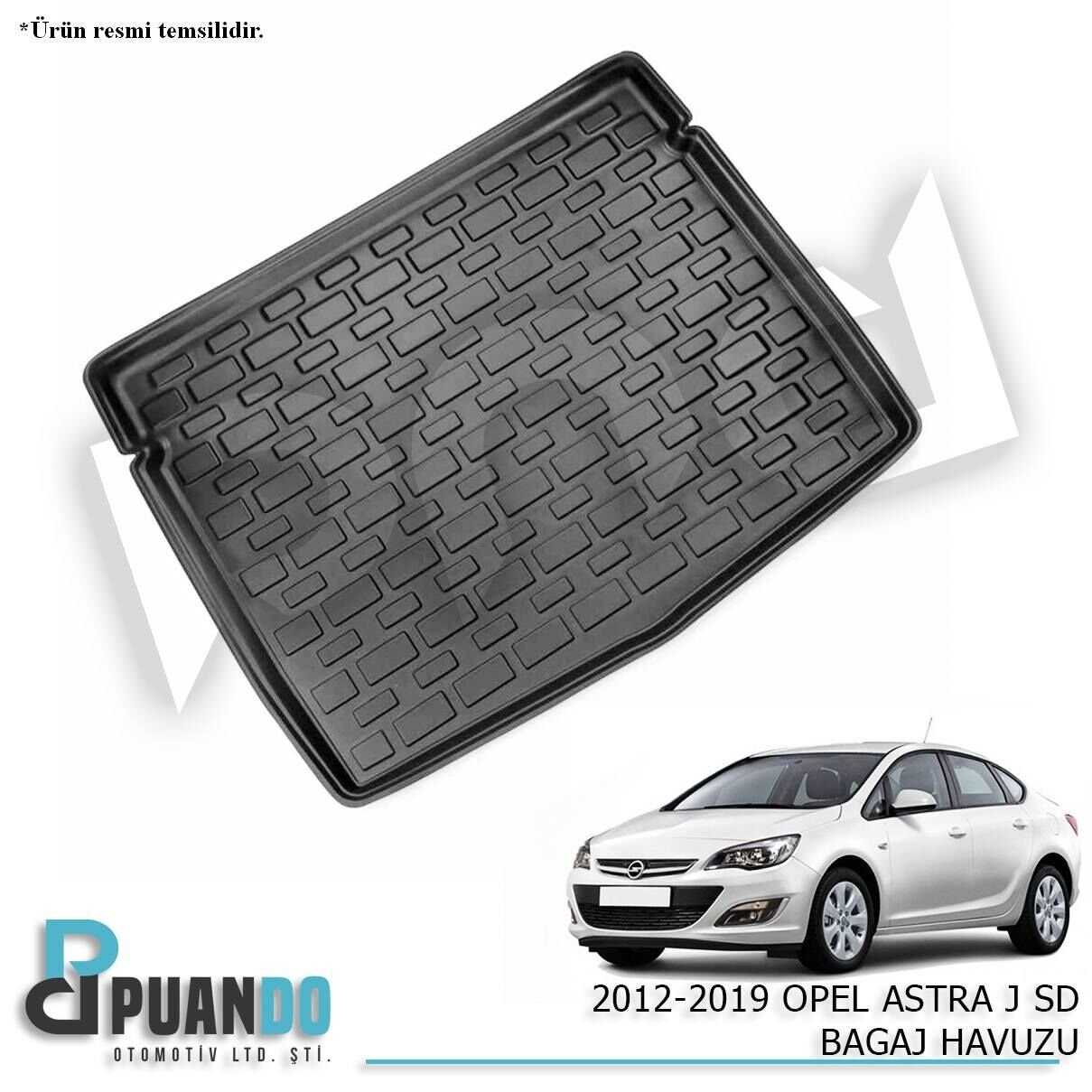 2012-2019 OPEL ASTRA J SD INCE STEPNE BAGAJ HAVUZU