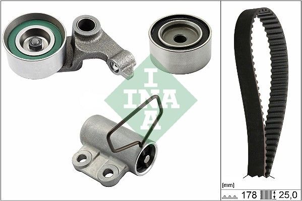 TOYOTA AVENSIS (T22, T25) 00-06 TRIGER SETI 13568-29035 + 13505-27010 + 13503-27010 + 13540-27 INA