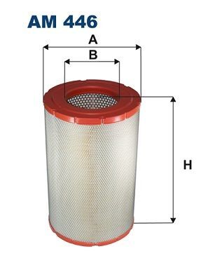 AĞIR VASITA E2000, F2000, F90 1987- HAVA FILTRESI 81083040083 FILTRON