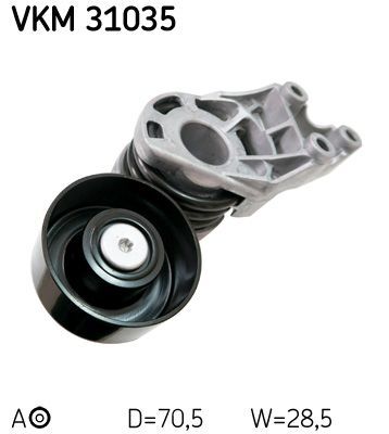 VOLKSWAGEN POLO-CORDOBA-FABIA 01-10 V KAYIS GERGISI KOMPLE 045903315A SKF