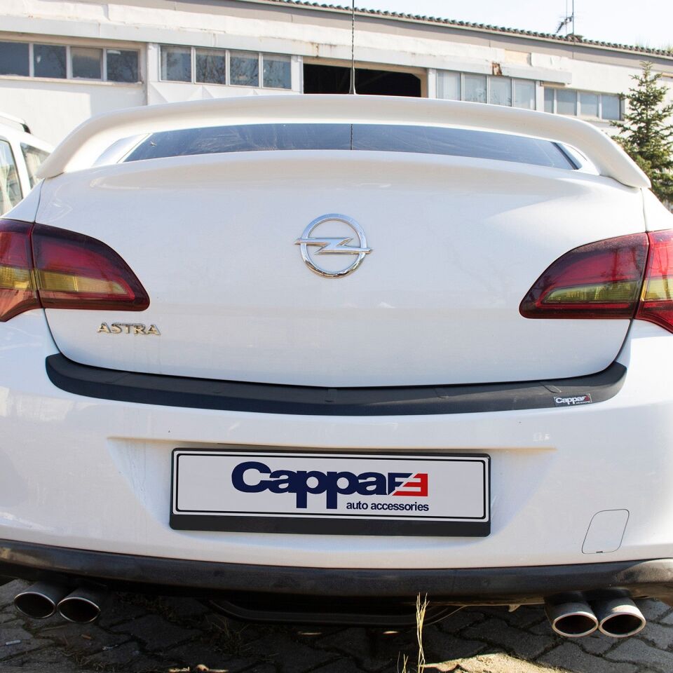 Opel Astra J Sedan 2012-2018 Yıl Aralığı Uyumlu Arka Tampon Eşiği Mat