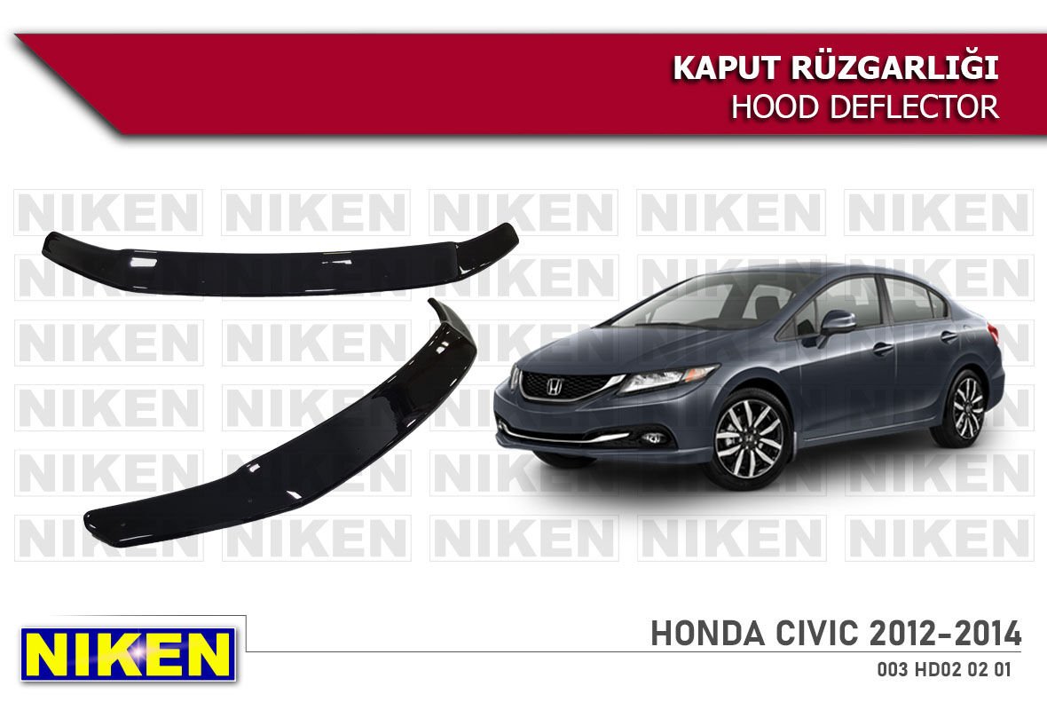 HONDA CIVIC 2012-2014 KAPUT RÜZGARLIĞI ECO