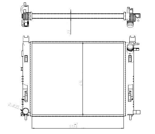 FIAT DOBLO III COMBI 09- EL FREN TELI ARKA 52093071 TURTEL