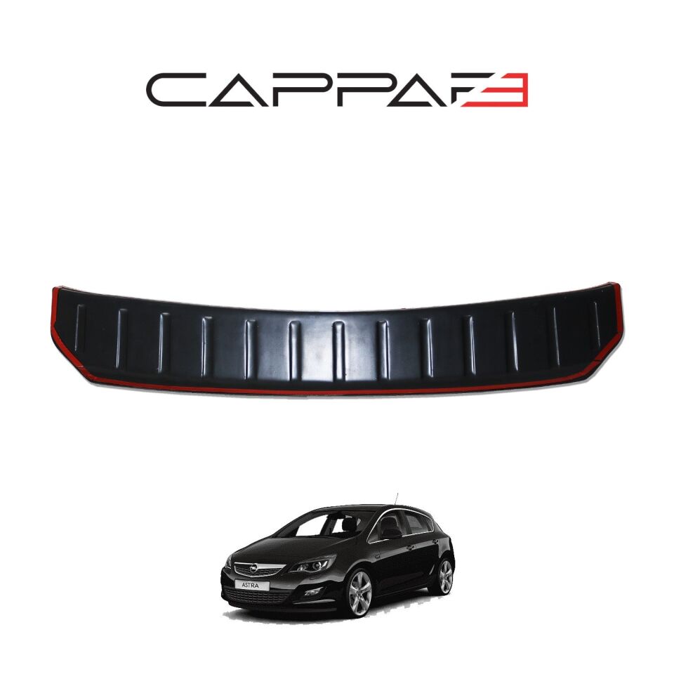 Opel Astra J Hatchback 2012-2018 Yıl Aralığı Uyumlu Arka Tampon Eşiği Mat