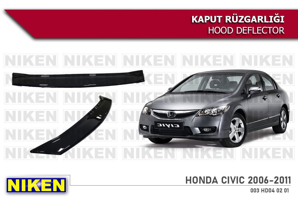HONDA CIVIC 2006-2011 KAPUT RÜZGARLIĞI ECO