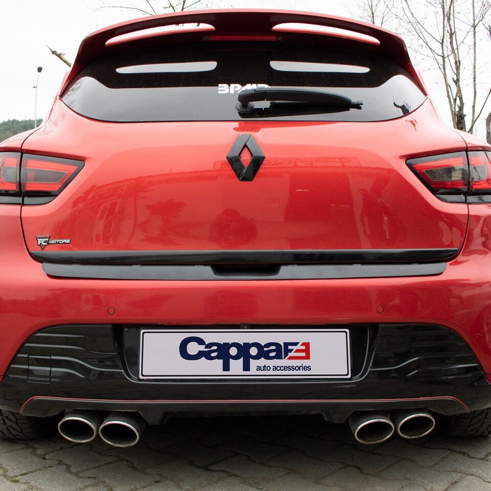 Renault Clio 4 2012-2020 Yıl Aralığı Uyumlu Arka Tampon Eşiği Mat