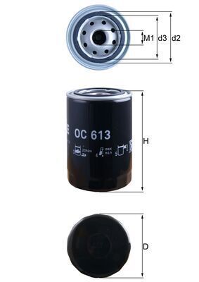 FIAT DUCATO III/BOXER III/JUMPER III/DAILY IV 06- YAG FILTRESI 71749828 MAHLE