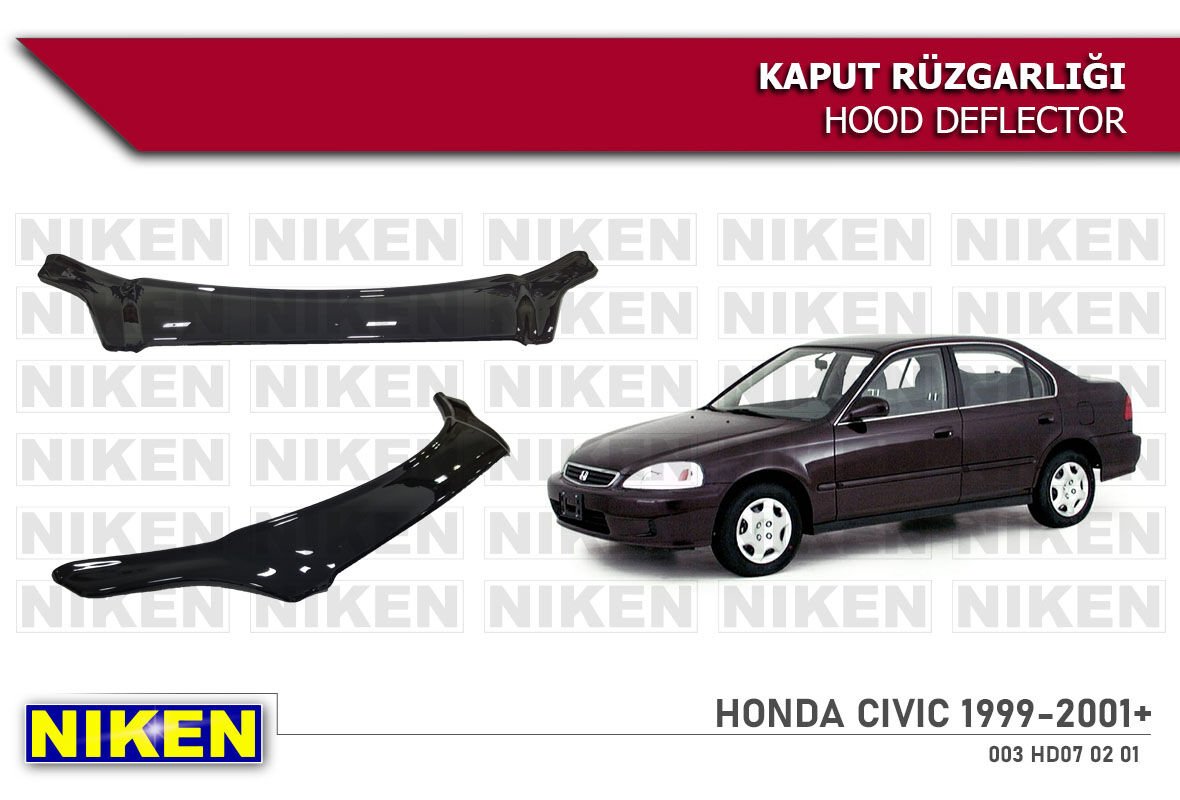 HONDA CIVIC 1999-2001 KAPUT RÜZGARLIĞI ECO